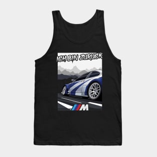 BMW M3 GTR (Ich Bin Zuruck) Tank Top